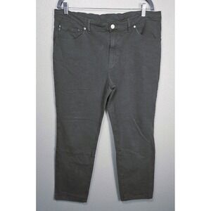 Free Fly Bamboo Blend Pants Mens 36x30 Olive Green Comfort Stretch Casual...